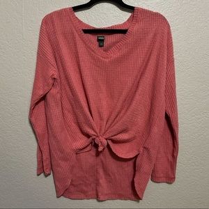 Wild fable pink long sleeve shirt